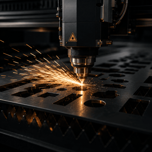 lasersko rezanje metala